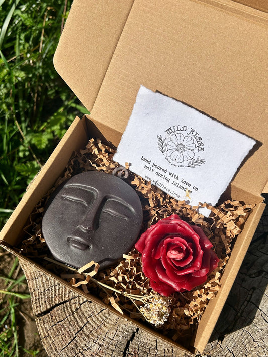 Custom Beeswax Candle Gift Box