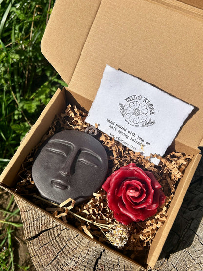 Custom Beeswax Candle Gift Box