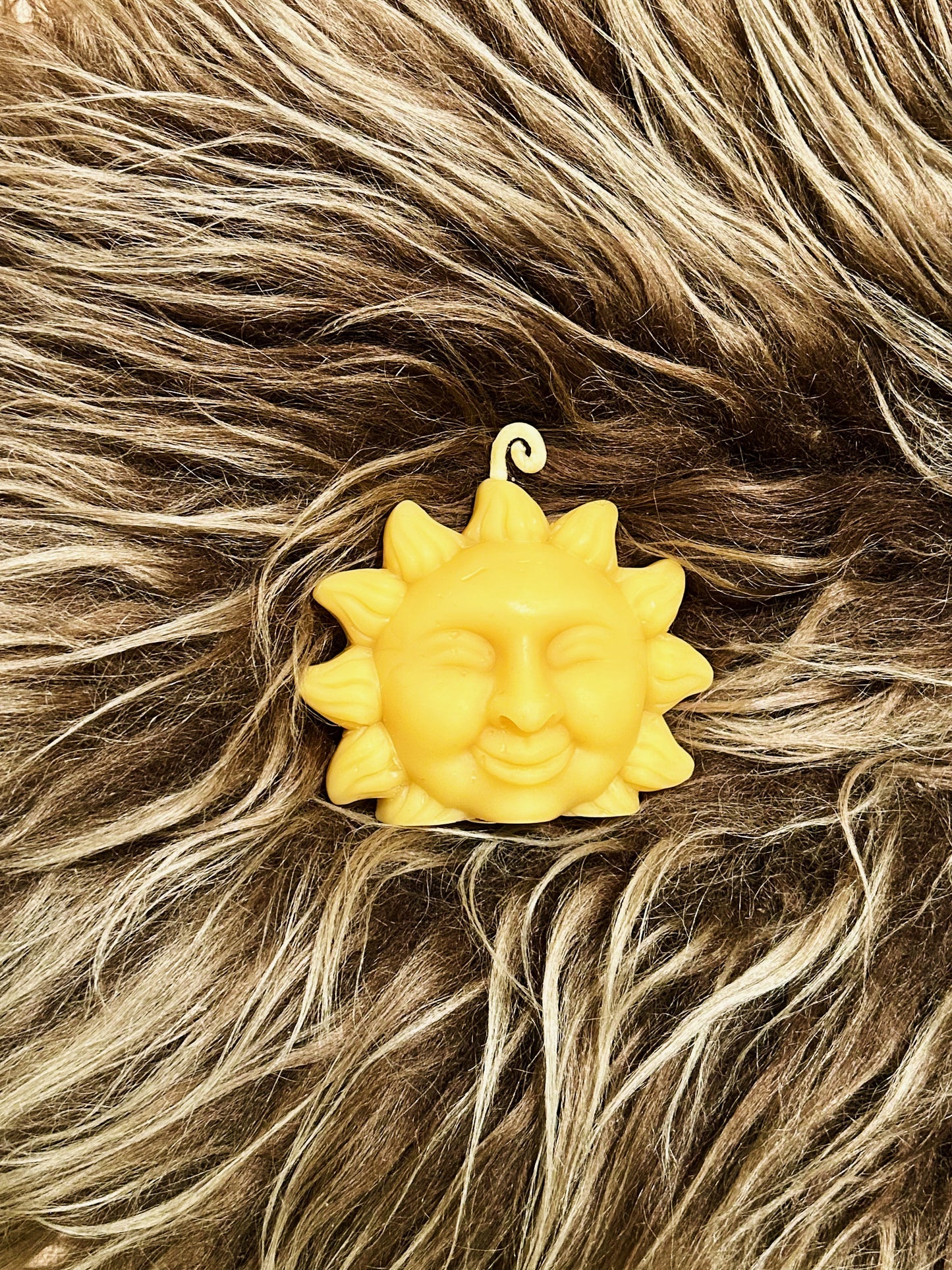 Solar Being Sun Beeswax Candle